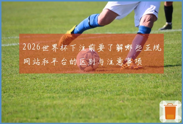 2026世界杯下注前要了解哪些正规网站和平台的区别与注意事项