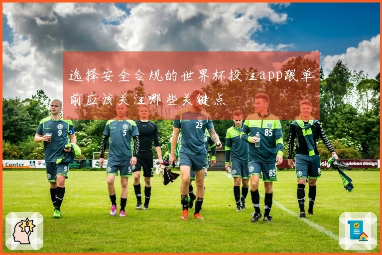 选择安全合规的世界杯投注app跟单前应该关注哪些关键点