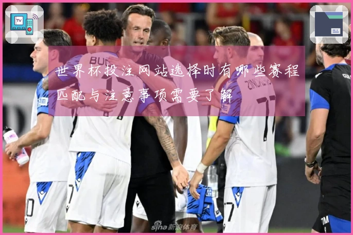 世界杯投注网站选择时有哪些赛程匹配与注意事项需要了解