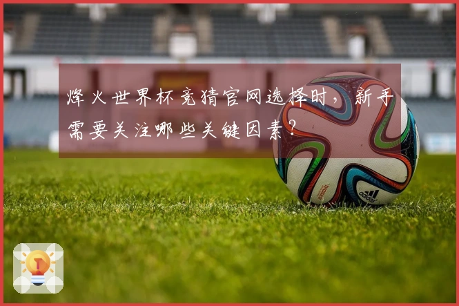 烽火世界杯竞猜官网选择时，新手需要关注哪些关键因素？