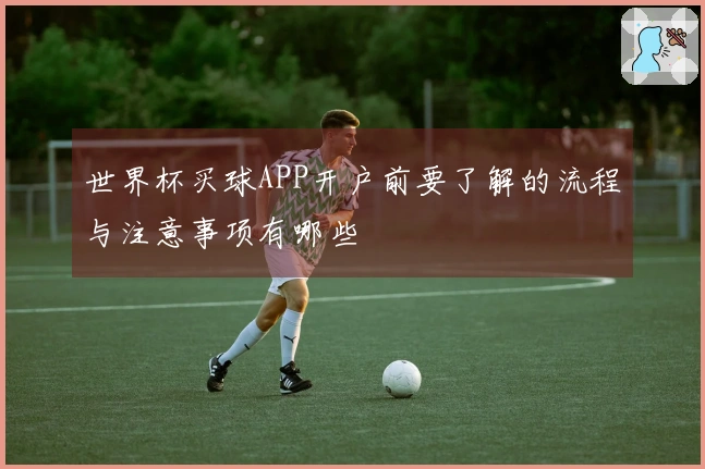 世界杯买球APP开户前要了解的流程与注意事项有哪些